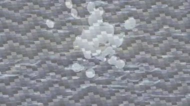 Yaratıcı video düzenleme film tasarımı için benzersiz hareket grafikleri biçimi giriş hareketi video pro