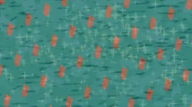 Estetik doku arkaplan tasarımı renkli hareket grafikleri ile moda film giriş profosyoneli