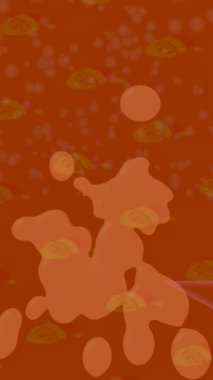 Benzersiz video giriş tasarımı projeleri için detaylı yüzey kalıbı film animasyon stili grafik girişi