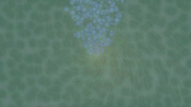 Organik desenli yüzey giriş stili video film sanatı ile soyut arkaplan tasarımı