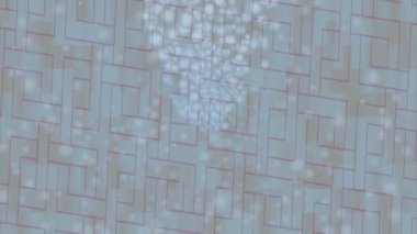 Benzersiz hareket grafikleri tasarım sanatına sahip yaratıcı film üretimi için özet bir arkaplan