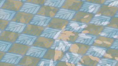 Lüks hareket projeleri için soyut tasarım stili animasyonu olan üst düzey dijital doku