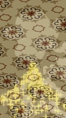 Dijital doku yüzey tasarım biçimi ile modern video animasyonu için gelişmiş hareket grafikleri