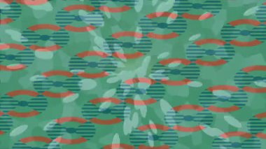 Benzersiz video giriş tasarımı projeleri için detaylı yüzey kalıbı film animasyon stili grafik girişi