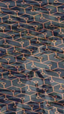 Benzersiz hareket dokusu tasarım sanatı ile profesyonel video düzenleme için modern soyut grafikler