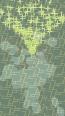 Profesyonel video projeleri sanat tarzı için organik hareketli arkaplan tasarımı