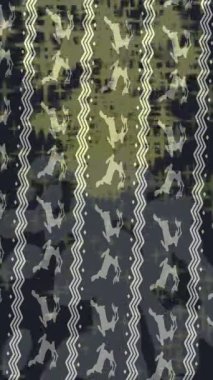 Yaratıcı video düzenleme film tasarımı için benzersiz hareket grafikleri biçimi giriş hareketi video pro