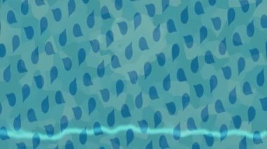 Dijital doku yüzey tasarım biçimi ile modern video animasyonu için gelişmiş hareket grafikleri