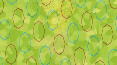 Dijital doku yüzey tasarım biçimi ile modern video animasyonu için gelişmiş hareket grafikleri