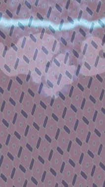 Benzersiz dijital animasyon tarzı grafikleri olan yaratıcı ortam tasarımı için yenilikçi hareket dokusu