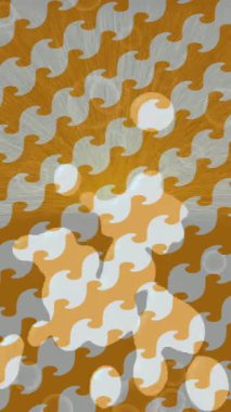 Profesyonel video projeleri sanat tarzı için organik hareketli arkaplan tasarımı