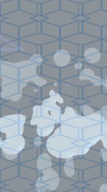 Lüks hareket projeleri için soyut tasarım stili animasyonu olan üst düzey dijital doku