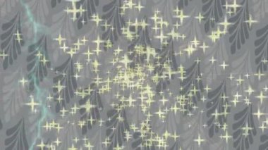 Soyut hareket desenli fütüristik video üretimi için dinamik dijital arkaplan