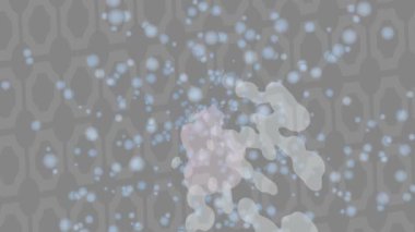 Yaratıcı video düzenleme film arkaplan tasarımı için minimalist organik hareket grafikleri