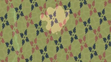 Organik desenli yüzey giriş stili video film sanatı ile soyut arkaplan tasarımı