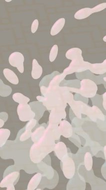 Yaratıcı video düzenleme film arkaplan tasarımı için minimalist organik hareket grafikleri