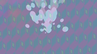 Lüks hareket projeleri için soyut tasarım stili animasyonu olan üst düzey dijital doku