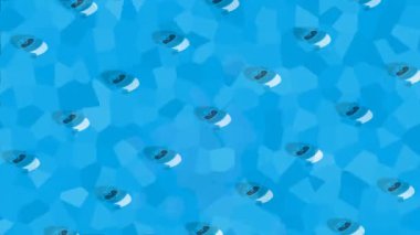 Estetik doku arkaplan tasarımı renkli hareket grafikleri ile moda film giriş profosyoneli