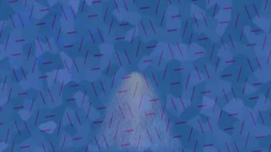 Benzersiz hareket grafikleri tasarım sanatına sahip yaratıcı film üretimi için özet bir arkaplan