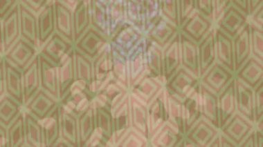 Soyut hareket desenli fütüristik video üretimi için dinamik dijital arkaplan