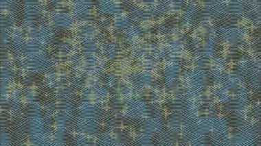 Soyut hareket desenli fütüristik video üretimi için dinamik dijital arkaplan