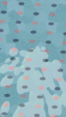 Dijital doku yüzey tasarım biçimi ile modern video animasyonu için gelişmiş hareket grafikleri