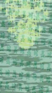 Benzersiz dijital animasyon tarzı grafikleri olan yaratıcı ortam tasarımı için yenilikçi hareket dokusu