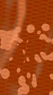 Benzersiz hareket grafikleri tasarım sanatına sahip yaratıcı film üretimi için özet bir arkaplan