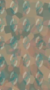 Benzersiz video giriş tasarımı projeleri için detaylı yüzey kalıbı film animasyon stili grafik girişi