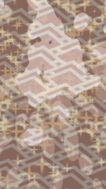 Organik desenli yüzey giriş stili video film sanatı ile soyut arkaplan tasarımı