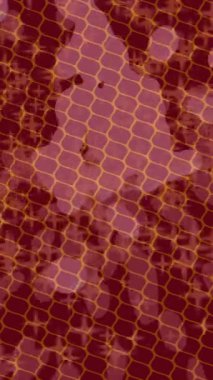 Soyut hareket desenli fütüristik video üretimi için dinamik dijital arkaplan