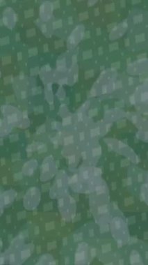 Benzersiz dijital animasyon tarzı grafikleri olan yaratıcı ortam tasarımı için yenilikçi hareket dokusu