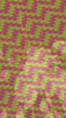 Lüks hareket projeleri için soyut tasarım stili animasyonu olan üst düzey dijital doku