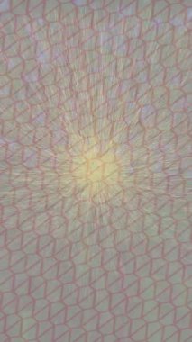 Soyut hareket desenli fütüristik video üretimi için dinamik dijital arkaplan