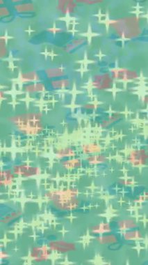 Lüks hareket projeleri için soyut tasarım stili animasyonu olan üst düzey dijital doku