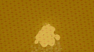 Benzersiz hareket grafikleri tasarım sanatına sahip yaratıcı film üretimi için özet bir arkaplan