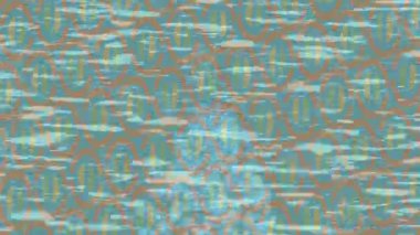 Estetik doku arkaplan tasarımı renkli hareket grafikleri ile moda film giriş profosyoneli