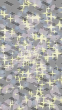 Soyut hareket desenli fütüristik video üretimi için dinamik dijital arkaplan