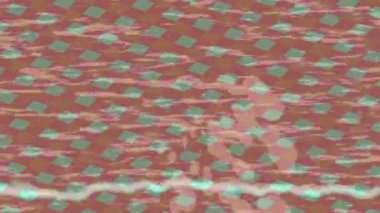 Soyut hareket desenli fütüristik video üretimi için dinamik dijital arkaplan