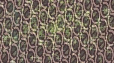 Lüks hareket projeleri için soyut tasarım stili animasyonu olan üst düzey dijital doku