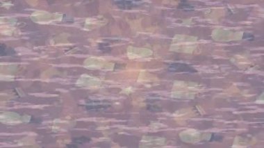 Benzersiz hareket grafikleri tasarım sanatına sahip yaratıcı film üretimi için özet bir arkaplan