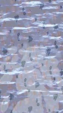 Soyut hareket desenli fütüristik video üretimi için dinamik dijital arkaplan