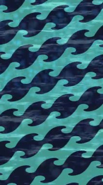 Soyut hareket desenli fütüristik video üretimi için dinamik dijital arkaplan