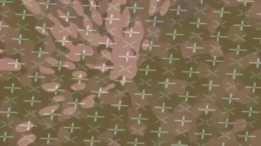 Organik desenli yüzey giriş stili video film sanatı ile soyut arkaplan tasarımı