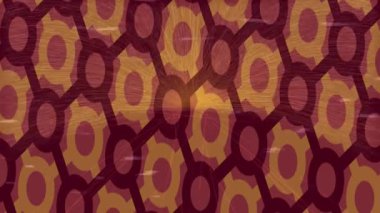 Organik desenli yüzey giriş stili video film sanatı ile soyut arkaplan tasarımı