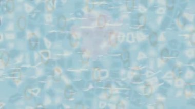 Benzersiz hareket grafikleri tasarım sanatına sahip yaratıcı film üretimi için özet bir arkaplan