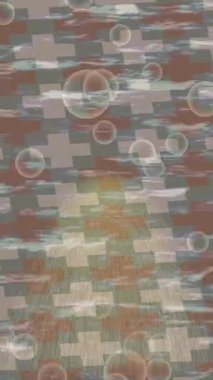 Benzersiz video giriş tasarımı projeleri için detaylı yüzey kalıbı film animasyon stili grafik girişi