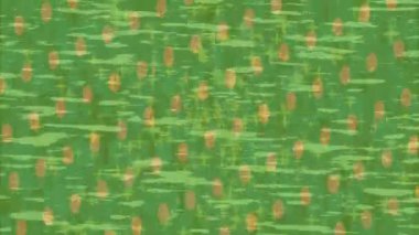 Dijital doku yüzey tasarım biçimi ile modern video animasyonu için gelişmiş hareket grafikleri