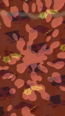 Estetik doku arkaplan tasarımı renkli hareket grafikleri ile moda film giriş profosyoneli