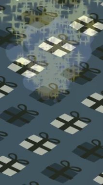 Benzersiz video giriş tasarımı projeleri için detaylı yüzey kalıbı film animasyon stili grafik girişi